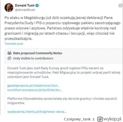 Czolgowy_tank - Już tego nałogowego kłamcę wyjaśniono na X, tam nie ma cenzury jak tu...