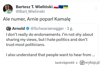badreligion66 - #polityka #usa Nawet Arnold Republikanin ma dość XD