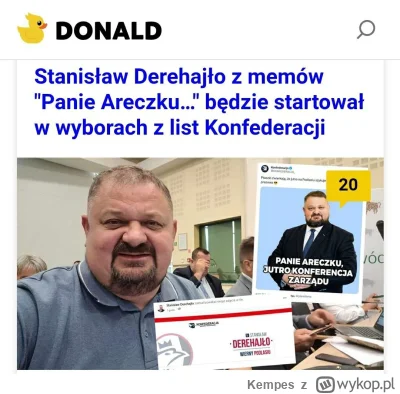 Kempes - #polityka #heheszki #konfederacja #bekazkonfederacji

Panie Areczku, wieprzo...