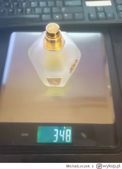 MichalLoczek - @MichalLoczek 50 ml waga z "kapselkiem"