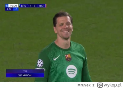 Mruvek - Wojciech Szczęsny p--------ł się ze zwodem w polu karnym i nie poniósł żadny...