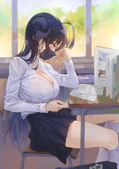 mesugaki - #anime #randomanimeshit #originalcharacter #schoolgirl #demongirl