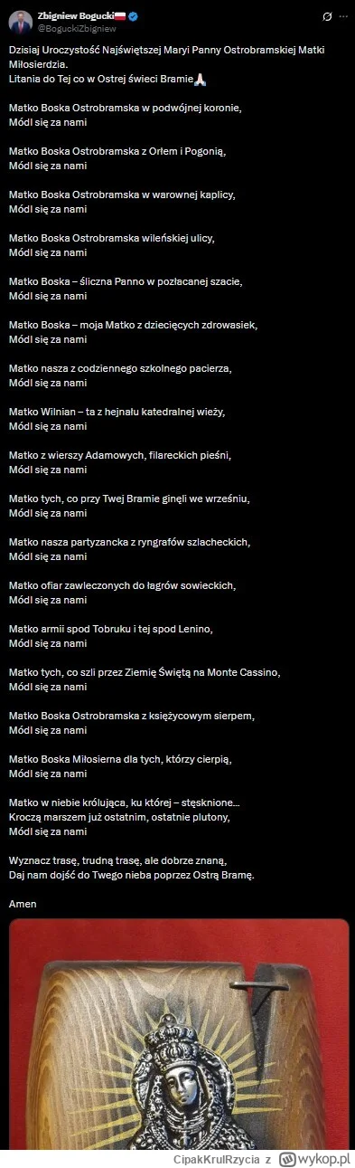 CipakKrulRzycia - #katolicyzm #polityka