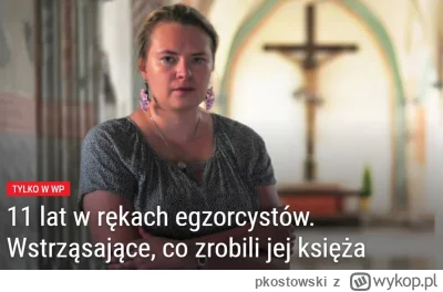 pkostowski - Polecam dzisiejszy mocarny reportaż WP nt. egzorcystycznej patologii w p...