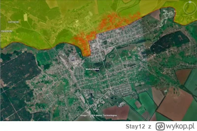 Stay12 - >Rosyjskie siły inwazyjne zajęły co najmniej 25% Vovchansk i posuwają się da...