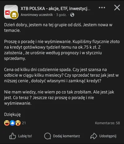 kaczoor - Fake czy prawda, jak myślicie? ( ͡º ͜ʖ͡º)
#gielda #zloto #xtb