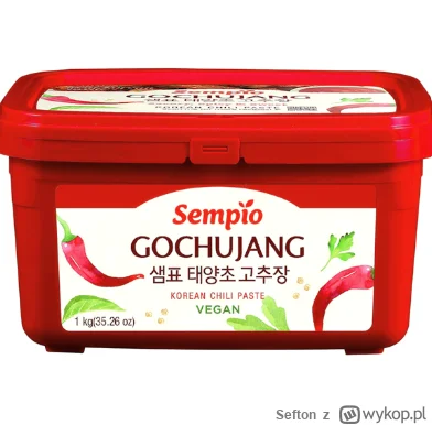 Sefton - @RobinSchudl: Wygląda jak wielkie pojemniki po gochujang