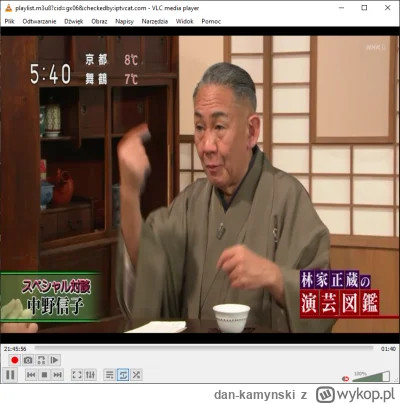 dan-kamynski - Kanał NHK #japonia Lokalna godzina: 21:40 Godzina tam: 5:40 i jakiś ta...