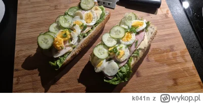 k041n - #gotujzwykopem #niedzielawieczurihumorpopsuty #choup Kanapki do oceny (ʘ‿ʘ)