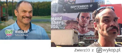 Zwierz33 - TVP przedstawia Wiesiek w roli Strevena Ogg'a w filmie pt. "GTA 5 - Rolnic...