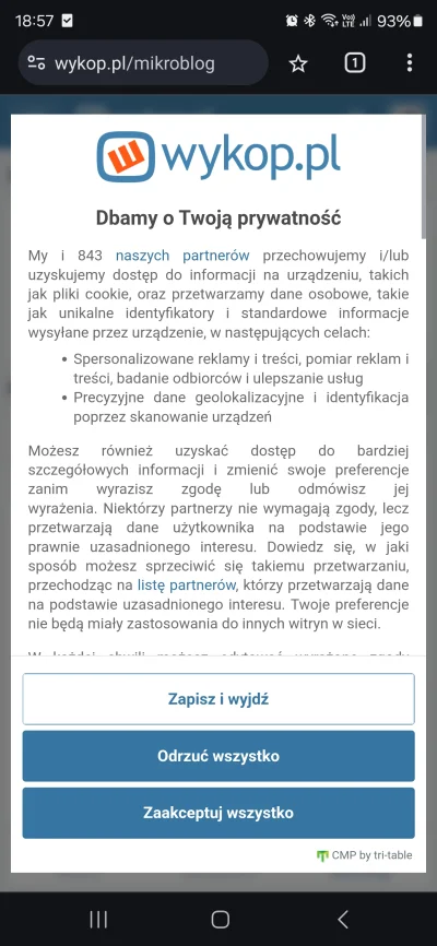 Kruk_98 - XDDD nie moge korzystać z wykopu w przeglądarce (wszystkie apki to g---o so...