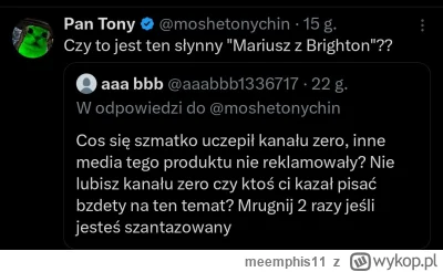 meemphis11 - Mariusz zawsze na stanowisku, gotowy walczyć💪

#kanalzero #bekazpodludz...