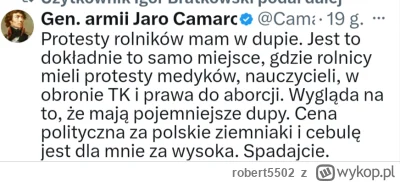 robert5502 - Co mnie najbardziej wkvrvia w proteście rolników to standardowe w tym śr...