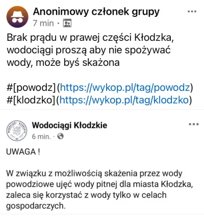 Z.....y - Skażona woda w Kłodzku 
#klodzko #powodz