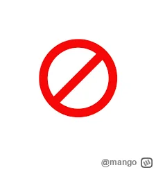 mango - Mircy szukam wektora (chyba tak to się nazywa) znaku zakazu który w #photosho...