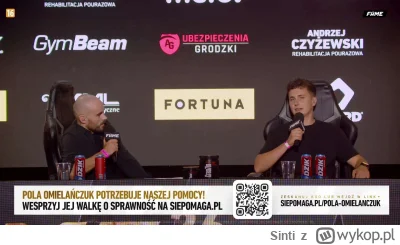 Sinti - hubert mocno o chorej córce jednego z zawodników
#famemma