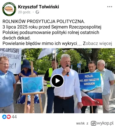 wshk - Krzysztof Tołwiński - zaliczył takie partie jak: PSL, PSL „Piast”/Stronnictwo ...