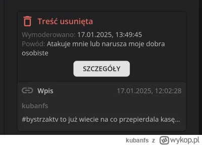 kubanfs - #bystrzaktv dodał relacje z kartą graficzną i napisałem że nasz inwestor kr...