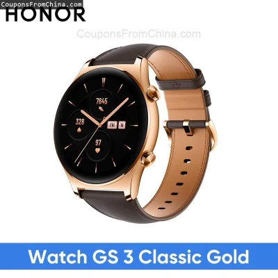 n____S - ❗ HONOR Watch GS 3 Smart Watch
〽️ Cena: 93.82 USD
➡️ Sklep: Aliexpress

Bezp...