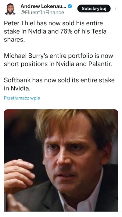 splinter96 - no to czekamy na pęknięcie bańki
#gielda