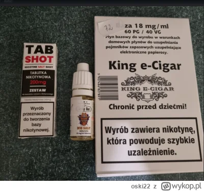 oski22 - Siemka, pozbywam się rzeczy po czasach kiedy jeszcze vapowałem. Olejki już s...