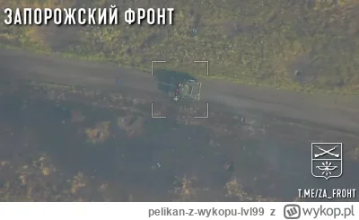 pelikan-z-wykopu-lvl99 - #ukraina #wojna #rosja Ukraiński T-64 zniszczony przez ppk.