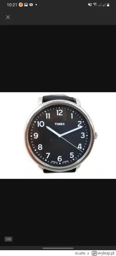 0caffe - Może ktoś poznaje jaki to model #timex ? Wczoraj przeglądałem ogłoszenia z u...