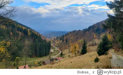 Bukaa_ - Na Śmieszce już biało, w Górach Sowich jeszcze piękna złota jesień. (｡◕‿‿◕｡)...