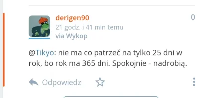 derigen90 - @kikiton: tymczasem ja jak zawsze nieomylny ( ͡° ͜ʖ ͡°)