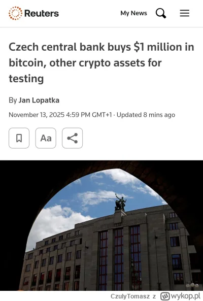 CzulyTomasz - U somsiada kurevsko dobre novinki. Szkoda że u nas Glapa taki oporny.

...