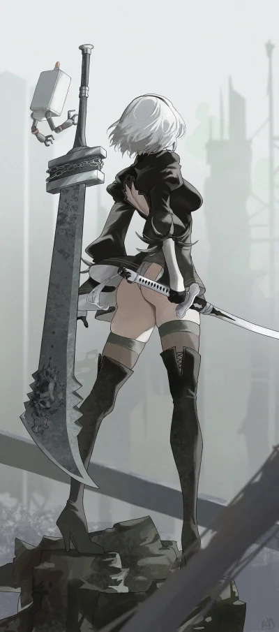 OttoFlick - #randomanimeshit #anime #zakolanowkianime #girlsandsword #nier #nierautom...