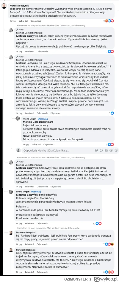 OZIMONSTER - @thorgoth: tutaj o bilingach. pominąłem komentarze randomów. jest kilka ...