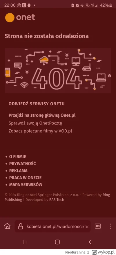 Neofuranina - @Krs90 stażystę puściło i się zorientował xD