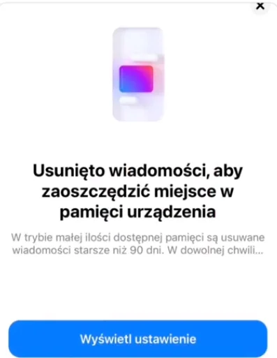Koller - "Messenger będzie kasował wiadomości, które są starsze niż 90 dni. Zrobi to ...
