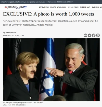 plat1n - @Jan998: Netanyahu z Niemców tez robią hitlerowców. A dzisiaj nie odróżnia j...