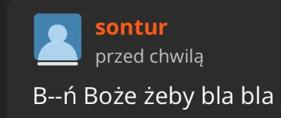 sontur - Ten, który wymyślił tę cenzurę i ją zatwierdził powinien wylecieć na zbity p...