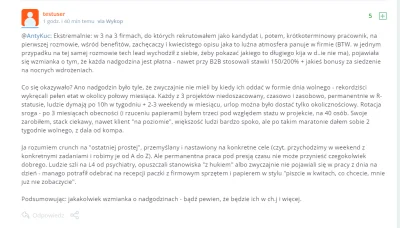 Ksiega_dusz - Też tego doświadczyłem w IT i jak o tym pisałem to pisaliście żem troll...