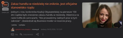 ibilon - @Harven: Tylko PO zniesie zakaz handlu PRAWAKU, to jedyna partia, która zape...