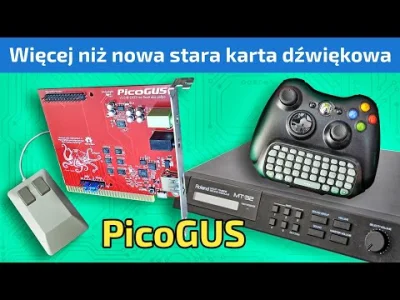 POPCORN-KERNAL - PicoGUS coś więcej niż nowa stara karta dźwiękowa. Obsługa myszy i g...