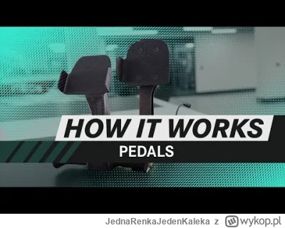 JednaRenkaJedenKaleka - Jak działają PEDAŁY w F1? 
#f1