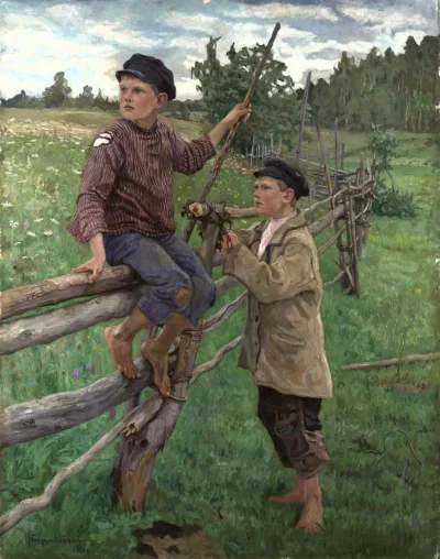 Bobito - #obrazy #sztuka #malarstwo #art

Chłopcy ze wsi

Autor: Nikołaj Pietrowicz B...