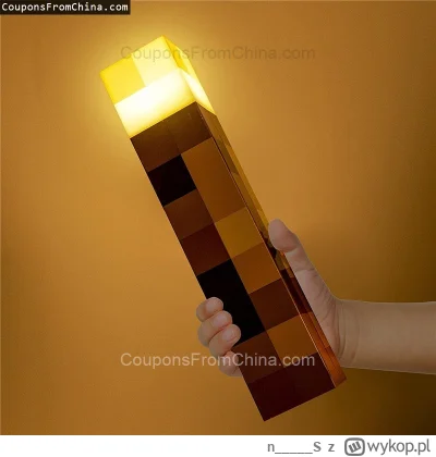 n____S - ❗ Minecraft 11.5 Inch Brownstone Torch Night Light
〽️ Cena: $13.22
➡️ Sklep:...
