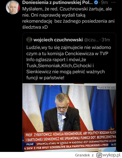 Grandek - XDddddddddddddddddd
#sejm #bekazpisu #tvpis #bekazprawakow #polityka