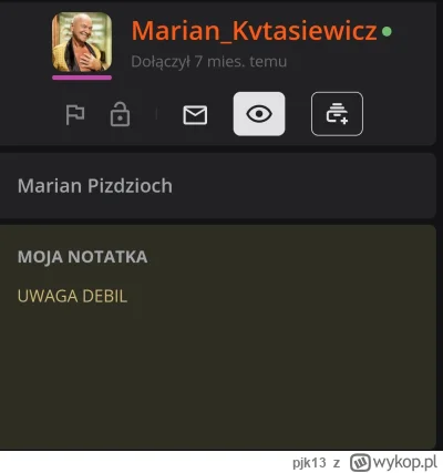 pjk13 - >SZCZEPIONY???
OOOOO ŚMIERCIONKA

@Marian_Kvtasiewicz: UWAGA DEBIL