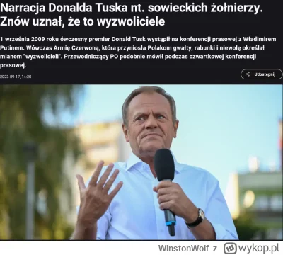 WinstonWolf - >Nie potrzebujemy polskich polaków z Petersburga

@Variv:  co gorsze rz...