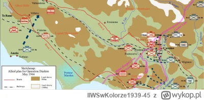 IIWSwKolorze1939-45 - Mapa: operacja ''Diadem''

BIBLIOGRAFIA:
Anders Władysław, ''Be...