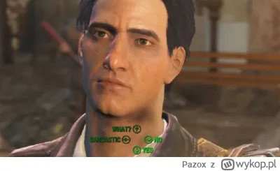 Pazox - @SmugglerFan: Fallout 4 i te turbo wybory w dialogach xD
