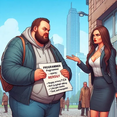 ByczekRozplodowy - Te synek, a próbowałeś wręczyć CV osobiście, za moich czasów to dz...