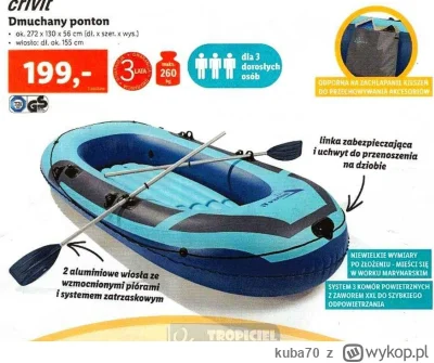 kuba70 - @Kwaczek    Zobacz ile kosztował ten ponton jak była promocja w Polsce.