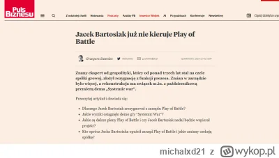 michalxd21 - Elo 

#playofbattle #systemicwar #gry #gielda #geopolityka #bartosiak
